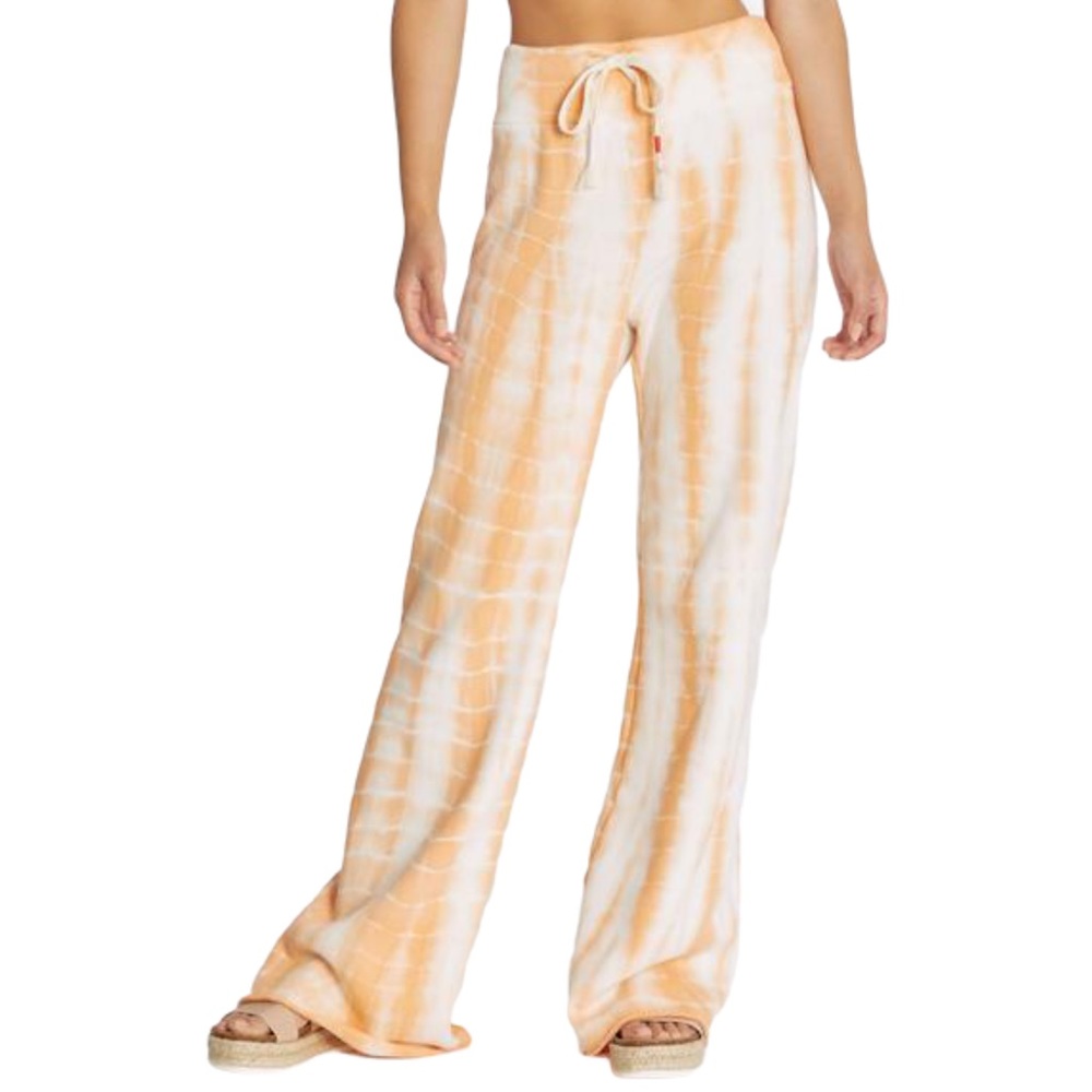 Wildfox Jude Pants in Melon Wash NWT Peach and White Tie Dye